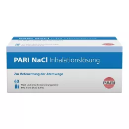 PARI Ampulky s inhalačním roztokem NaCl, 60X2,5 ml