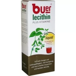BUER LECITHIN plus vitamíny kapalina, 750 ml