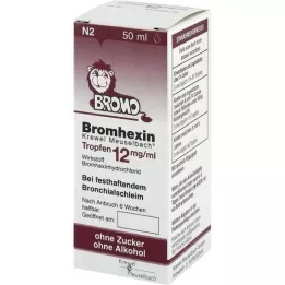 BROMHEXIN Krewew Meuselb.Dropfel 12mg/ml, 50 ml