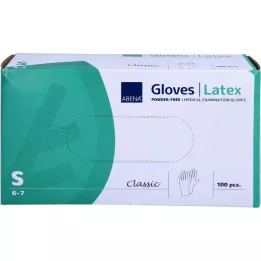HANDSCHUHE Latex Neowdered Small 4387, 100 ks