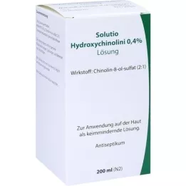 SOLUTIO Hydroxychin. 0,4%, 200 ml
