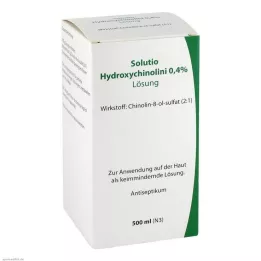 SOLUTIO HYDROXYQUIN. 0,4 %, 500 ml