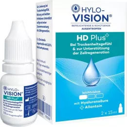 HYLO-VISION HD plus oční kapky, 2x15 ml