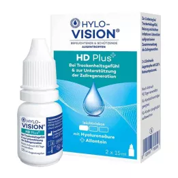 HYLO-VISION HD Plus oční kapky, 2X15 ml