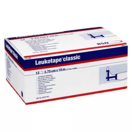 LEUKOTAPE Klasika 3,75 cmx10 m modrá, 12 kusů