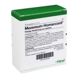 MEZEREUM HOMACCORD ampules, 10 ks