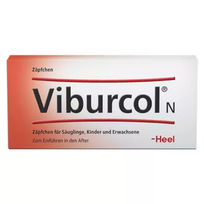 VIBURCOL N Dětské a kojenecké čípky, 12 ks