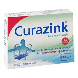 CURAZINK tvrdé tobolky, 20 ks