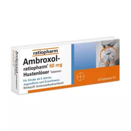 AMBROXOL-ratiopharm 60 mg tablety proti kašli, 20 ks