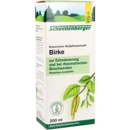 BIRKENSAFT Schoenenberger Zdravotní rostlinné šťávy, 200 ml
