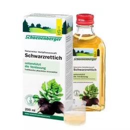 SCHWARZRETTICH Šťávy z léčivých rostlin Schoenenberger, 200 ml