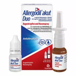 ALLERGODIL akutní Duo 4ml AT akutní/10ml NS akutní, 1 ks