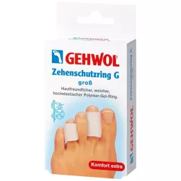 GEHWOL Prsten na ochranu prstů z polymerového gelu G velký, 2 ks