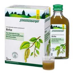 Březová míza Schoenenberger, 3X200 ml