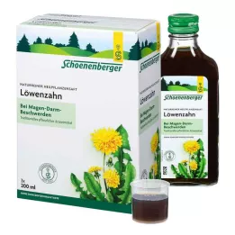 LÖWENZAHN SAFT Šťávy léčivých rostlin Schoenenberger, 3X200 ml