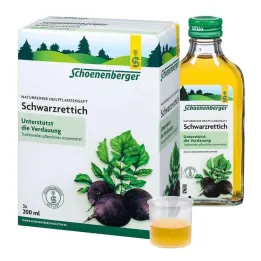 Šťáva z černé ředkve Schoenenberger, 3X200 ml