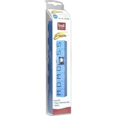 BORT EasyLife 7denní krabička na tablety modrá, 1 ks