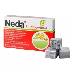 NEDA Ovocné kostky, 15 ks