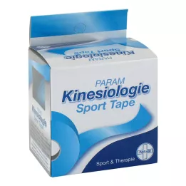 KINESIOLOGIE Sportovní páska 5 cmx5 m modrá, 1 kus