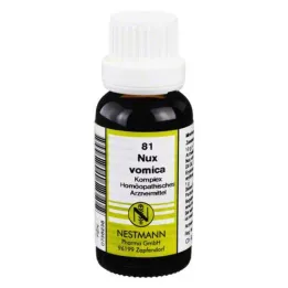 NUX VOMICA KOMPLEX Č. 81 Ředění, 20 ml