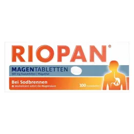 RIOPAN Žvýkací tablety Žvýkací tablety, 100 ks