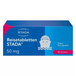 REISETABLETTEN STADA, 10 ks