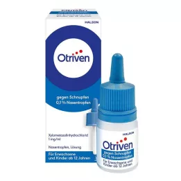 OTRIVEN 0,1% nosní kapky pro dospělé a školní děti, 20 ml