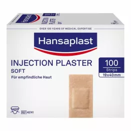 HANSAPLAST Měkké injekční sádrové pásky 19x40 mm, 100 ks
