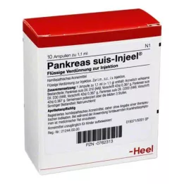 PANKREAS SUIS Injeel ampules, 10 ks