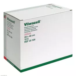 VLIWAZELL Absorpční obklady sterilní 20x40 cm, 12 ks