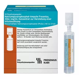 NATRIUMGLYCEROPHOSPHAT Ampulka s koncentrátem infuzního roztoku, 20X10 ml
