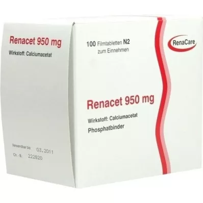 RENACET 950 mg filmové tablety, 100 ks