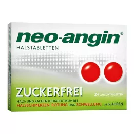 NEO-ANGIN Krční pastilky bez cukru, 24 ks