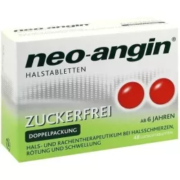NEO-ANGIN Poloviční tablety cukr -bez, 48 ks