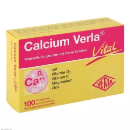 CALCIUM VERLA Vital potahované tablety, 100 ks