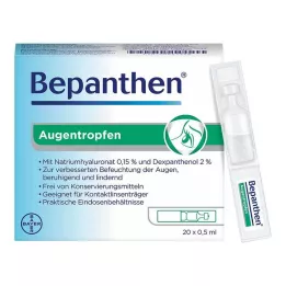 BEPANTHEN Oční kapky, 20X0,5 ml