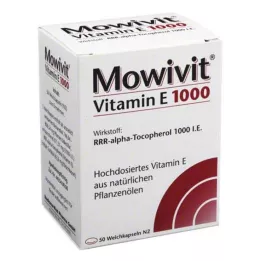 MOWIVIT Vitamin E 1000 kapslí, 50 ks