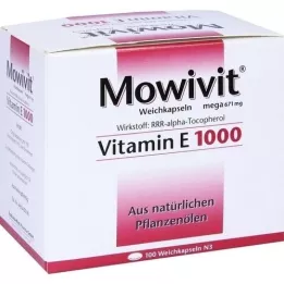 MOWIVIT Vitamin E 1000 tobolek, 100 ks