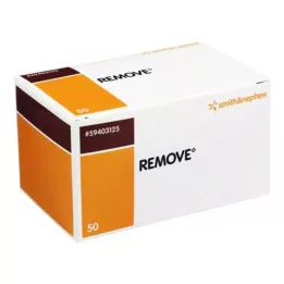 REMOVE odstraňuje zbytky lepidla z kožních ubrousků, 50 ks