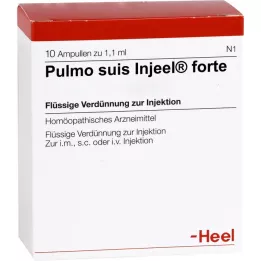 PULMO SUIS Injeel Forte ampules, 10 ks