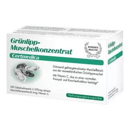 GRÜNLIPPMUSCHEL KONZENTRAT Kapselln, 180 ks