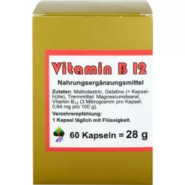 VITAMIN B12 tobolky, 60 ks