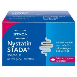 NYSTATIN STADA 500 000 IU potahované tablety, 50 ks