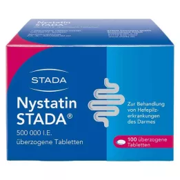 NYSTATIN STADA 500 000 IU potahované tablety, 100 ks
