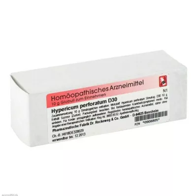 HYPERICUM d 30 globuli, 10 g