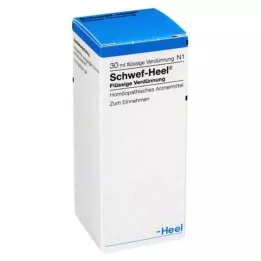 SCHWEF Kapky na paty, 30 ml
