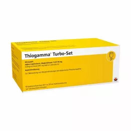 THIOGAMMA Turbo set injekční lahvičky, 5X50 ml