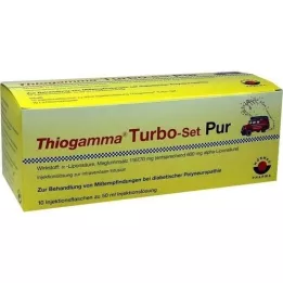 THIOGAMMA Turbo set injekční láhve, 10x50 ml