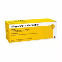 THIOGAMMA Turbo Set Pur vstřikovací lahve, 10X50 ml