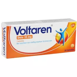 VOLTAREN Dolo 25 mg kryté tablety, 20 ks